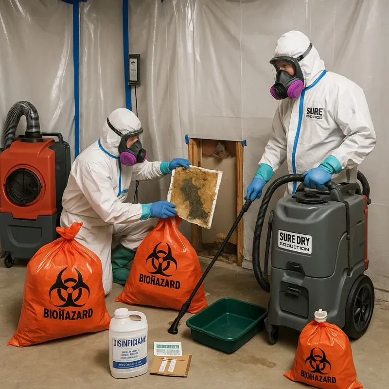 Contaminated Water Handling Protocols process in Pembroke, NC
