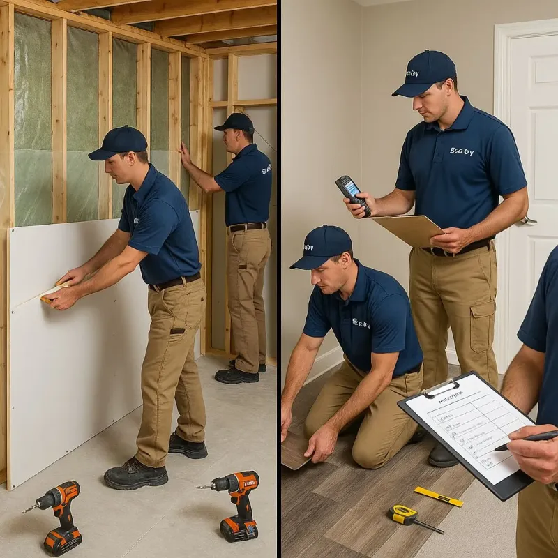 Repairs and Reconstruction process in Pembroke, NC