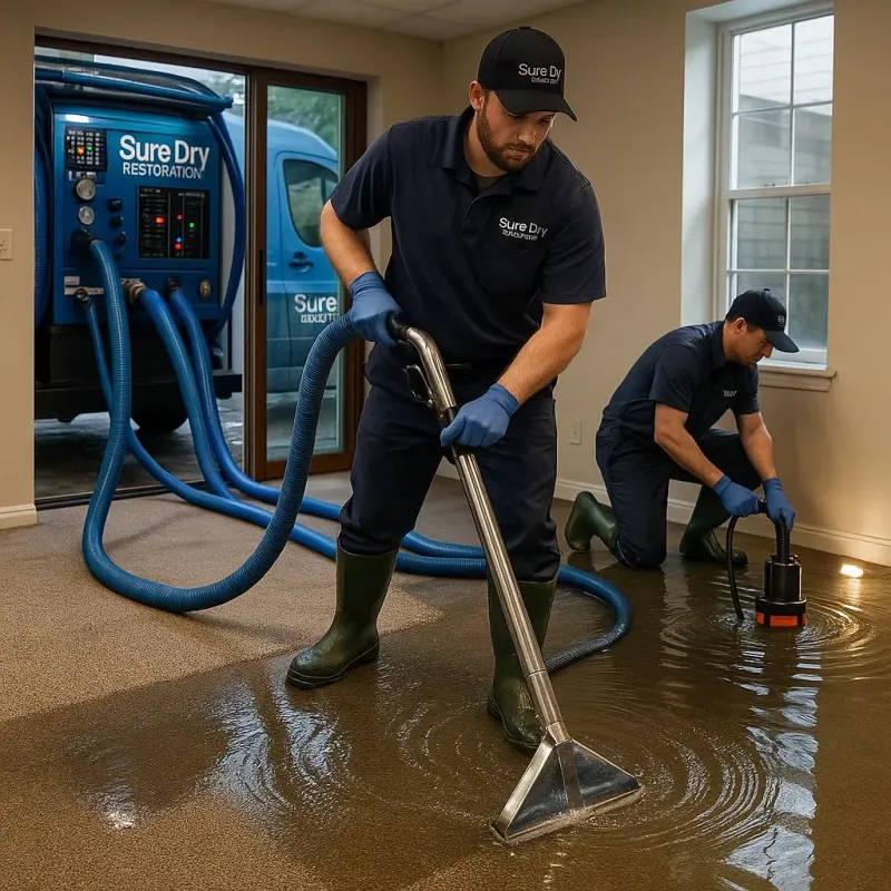 Water Extraction and Removal process in Pembroke, NC